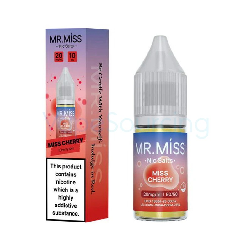 miss cherry (cherry ice) mr.miss nic salt