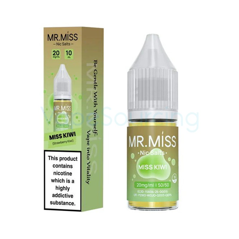 miss kiwi (strawberry kiwi) mr.miss nic salt