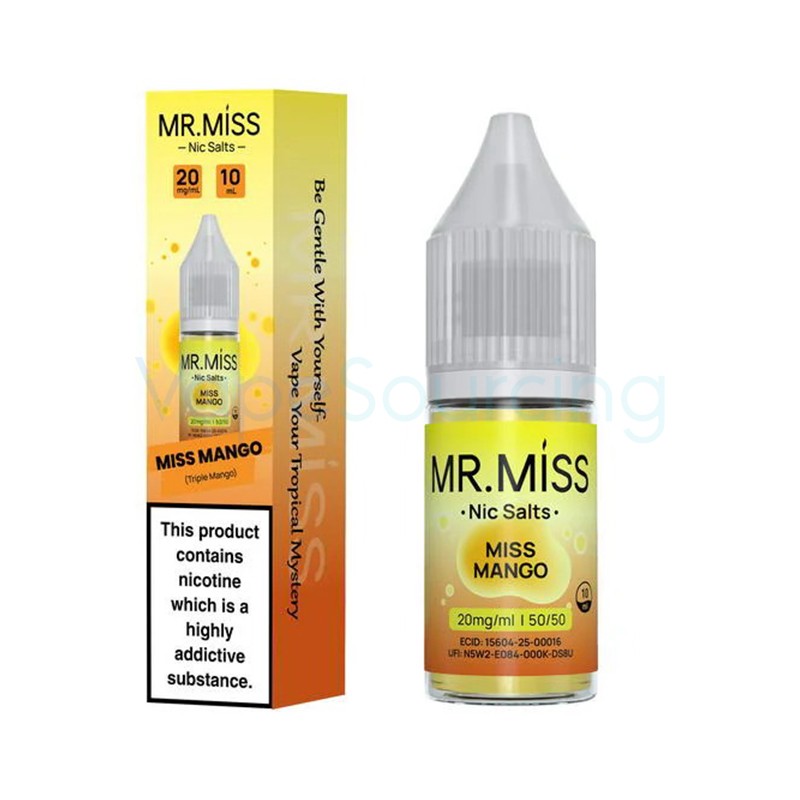 miss mango (triple mango) mr.miss nic salt