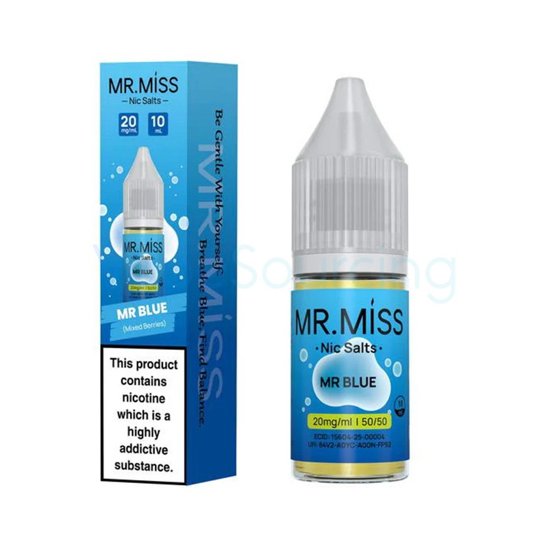 mr blue (mixed berries) mr.miss nic salt