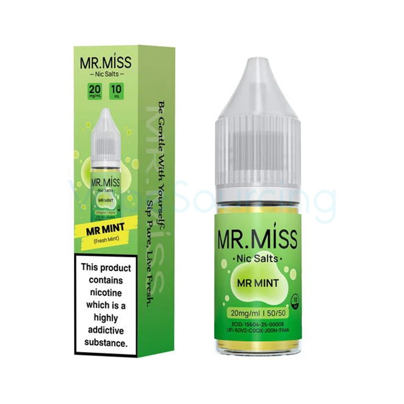 mr mint (fresh mint) mr.miss nic salt
