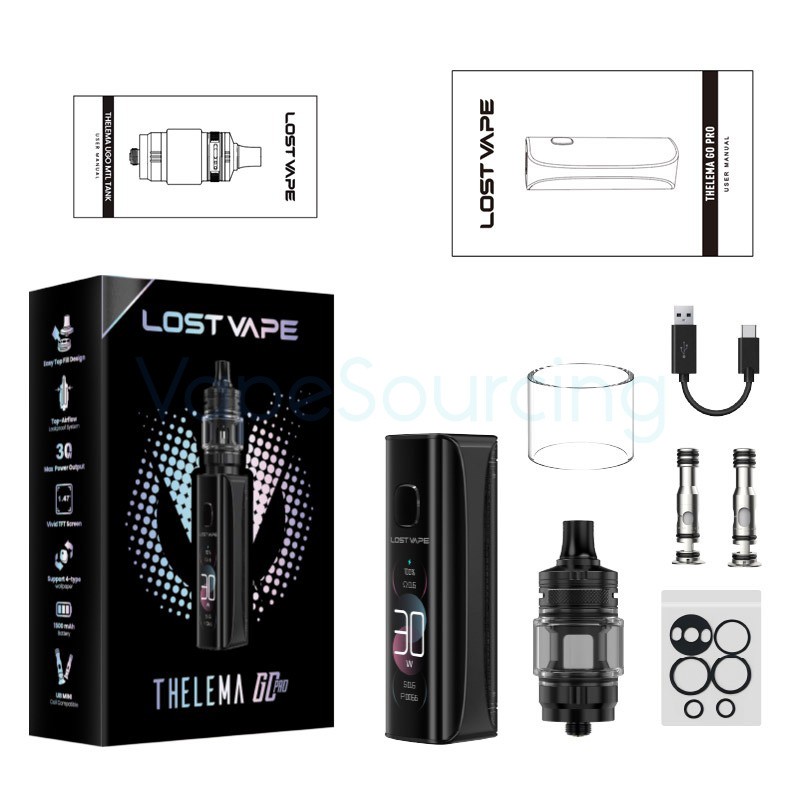 lost vape thelema go pro package
