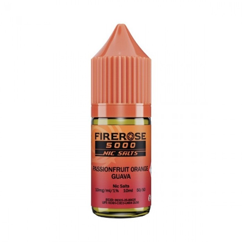 passionfruit orange guava elux firerose 5000 nicotine salit e liquid