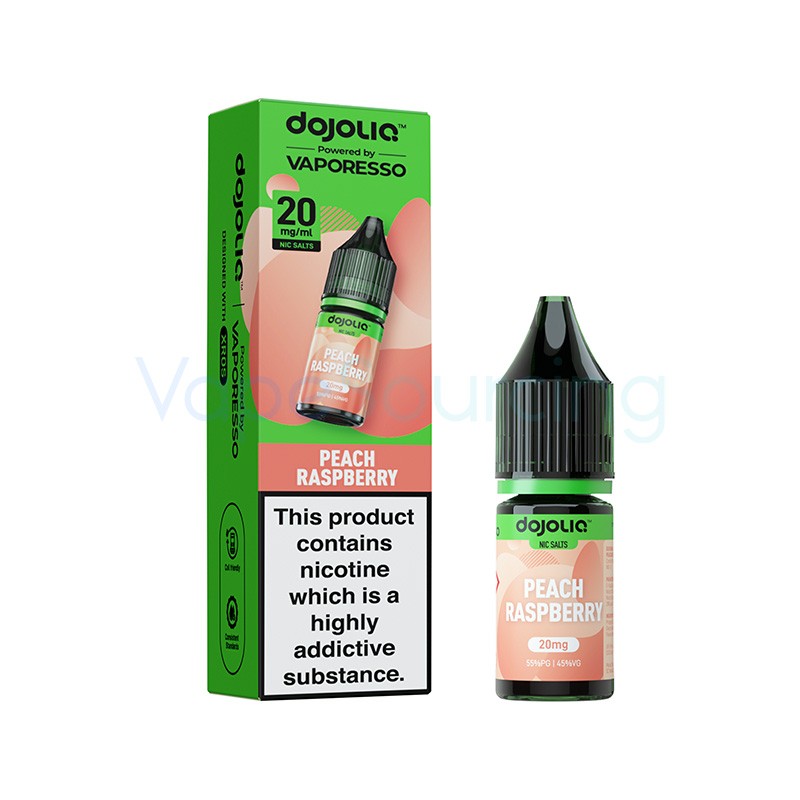 peach raspberry vaporesso dojoliq nic salt