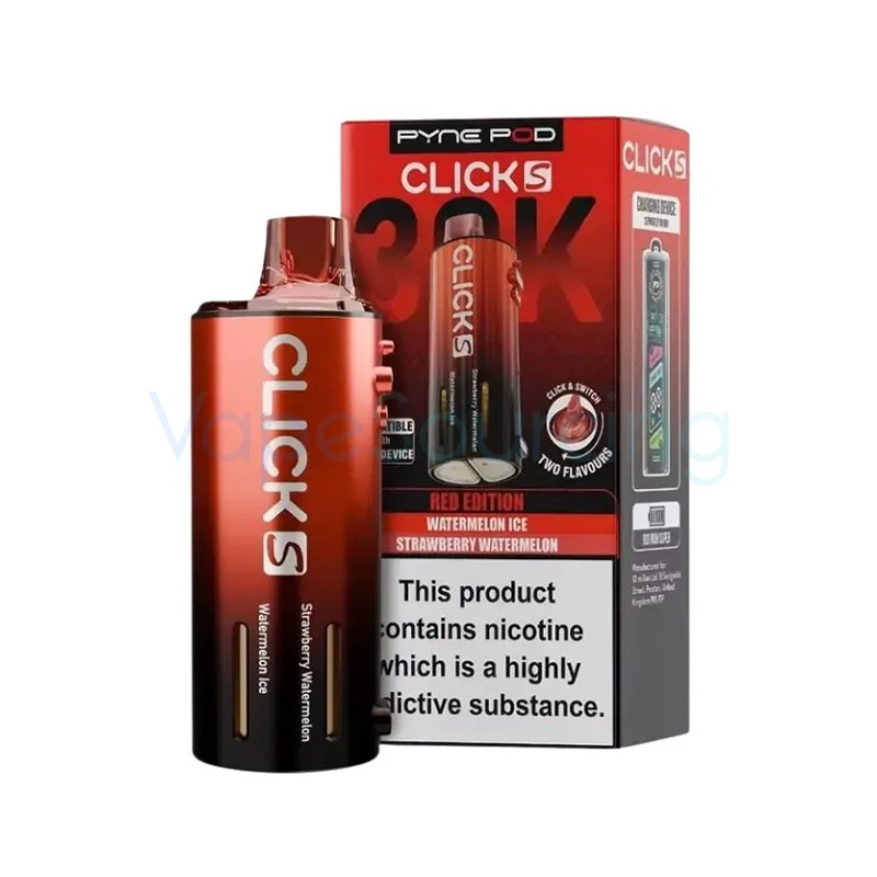 red edition pyne pod click s 30k pod