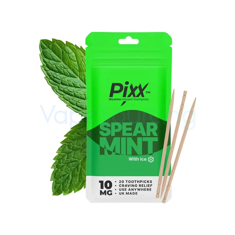 spearmint pixx nicotine toothpicks