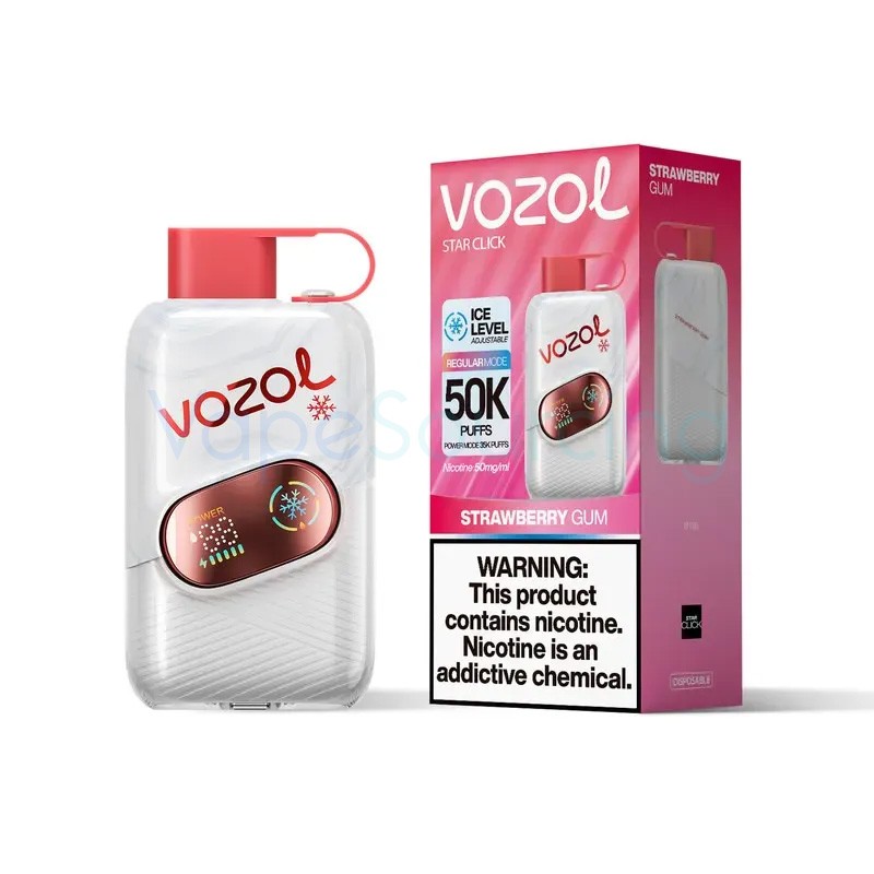 strawberry gum vozol star click 50k