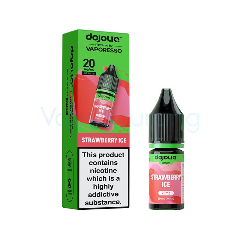 strawberry ice vaporesso dojoliq nic salt
