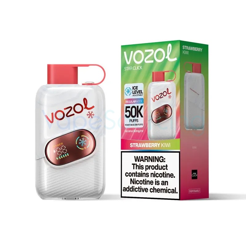 strawberry kiwi vozol star click 50k
