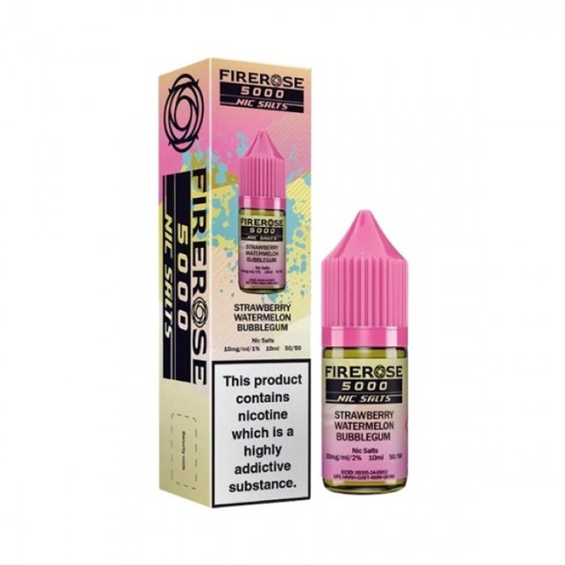 strawberry watermelon bubblegum elux firerose 5000 nicotine salit e liquid