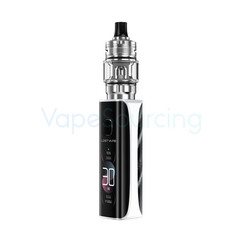 white / gray lost vape thelema go pro