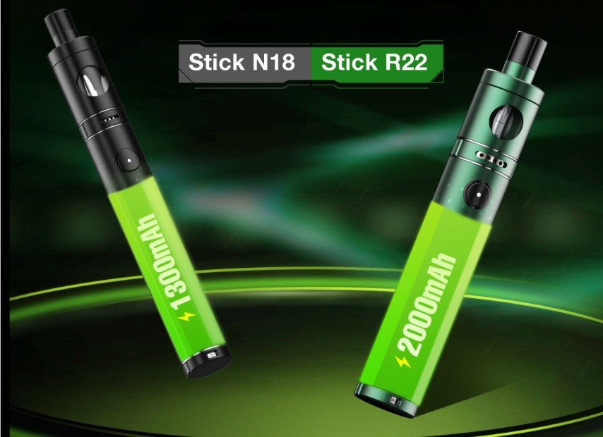 smok stick n18 / r22 kit battery capacity