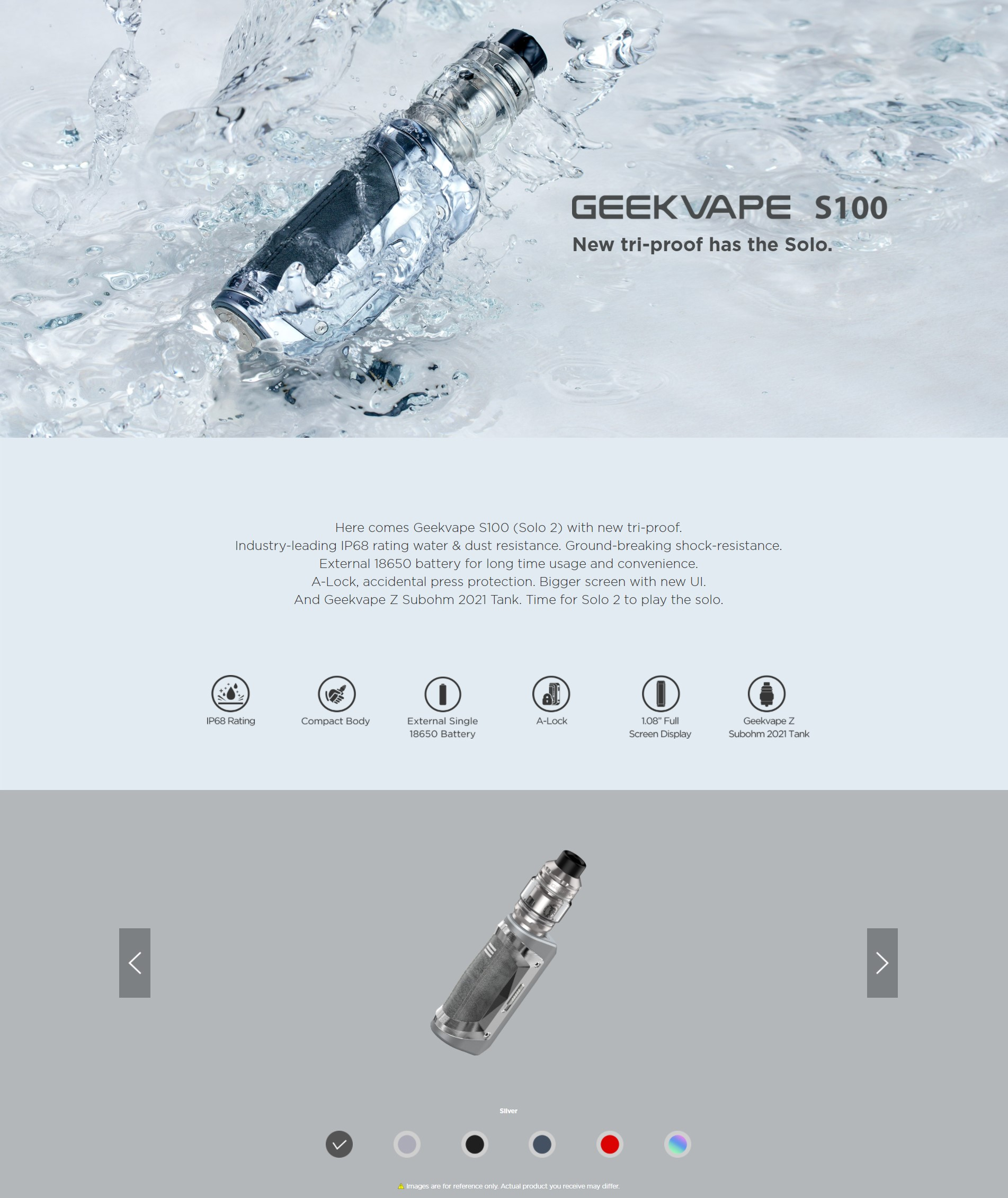 Geekvape S100 Kit review