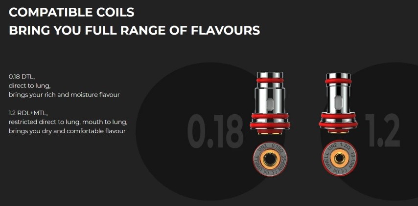 Uwell Aeglos H2 60W with SELF-CLEANING TECH