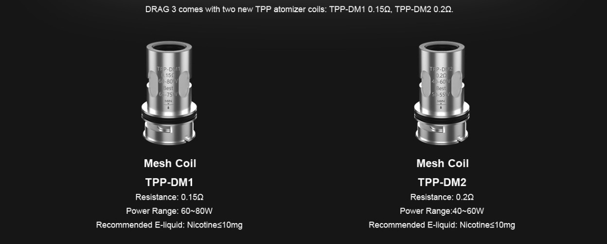 VOOPOO TPP Replacement Coils UK Sale