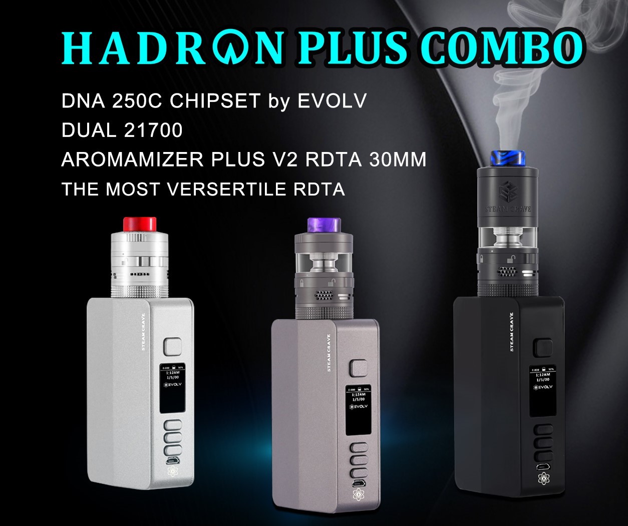 Steam Crave Hadron Plus DNA250C Kit For Sale