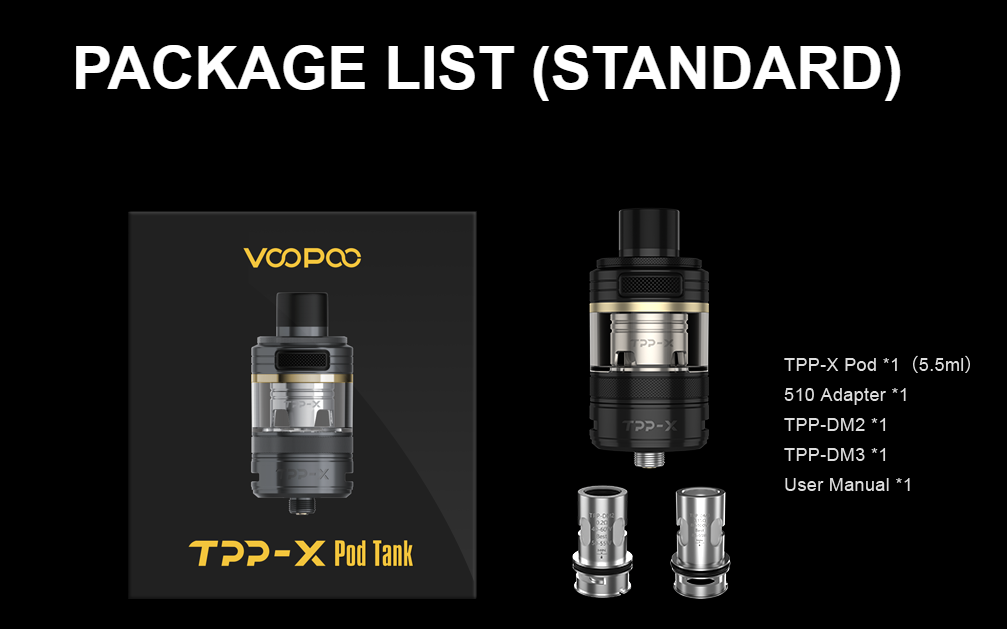 Buy VOOPOO TPP-X Pod Tank