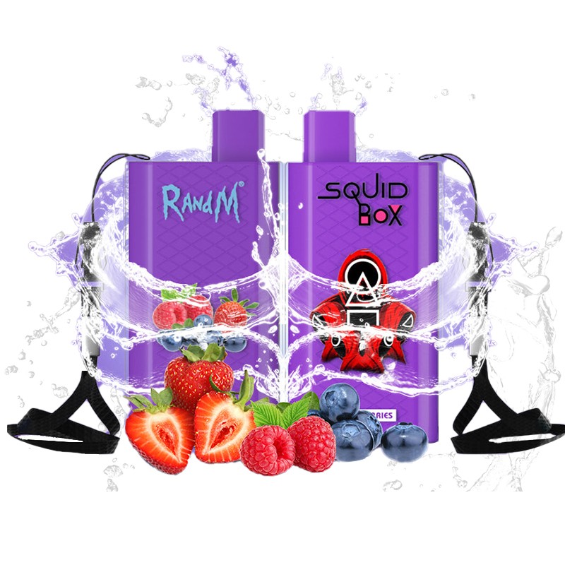 R and M Squid Box Disposable Vape 5200 Puffs12ml UK Buy