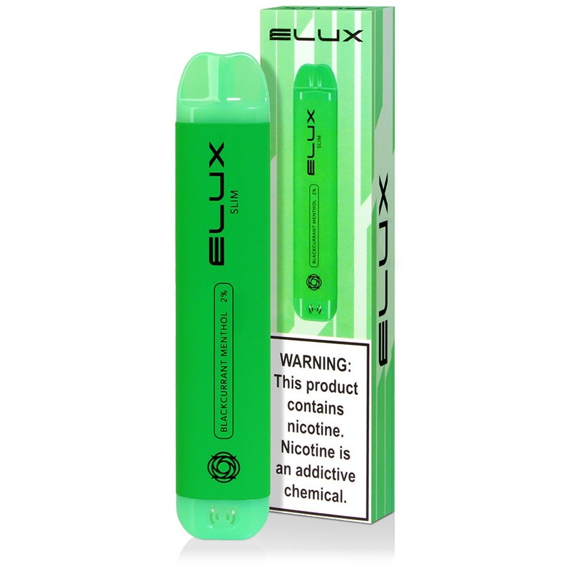 Elux Slim Disposable Vape 600 puffs 500mAh UK Store