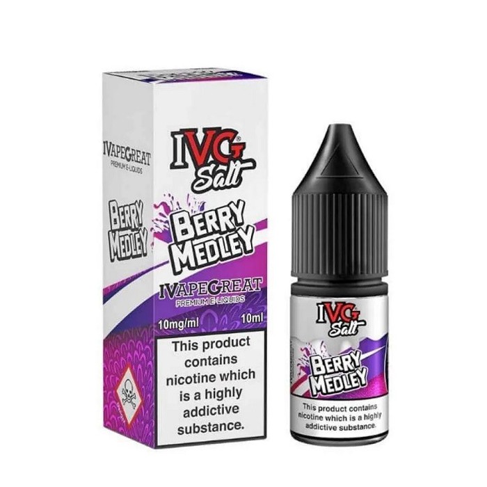 IVG Nicotine Salt Berry Medley E-Liquid