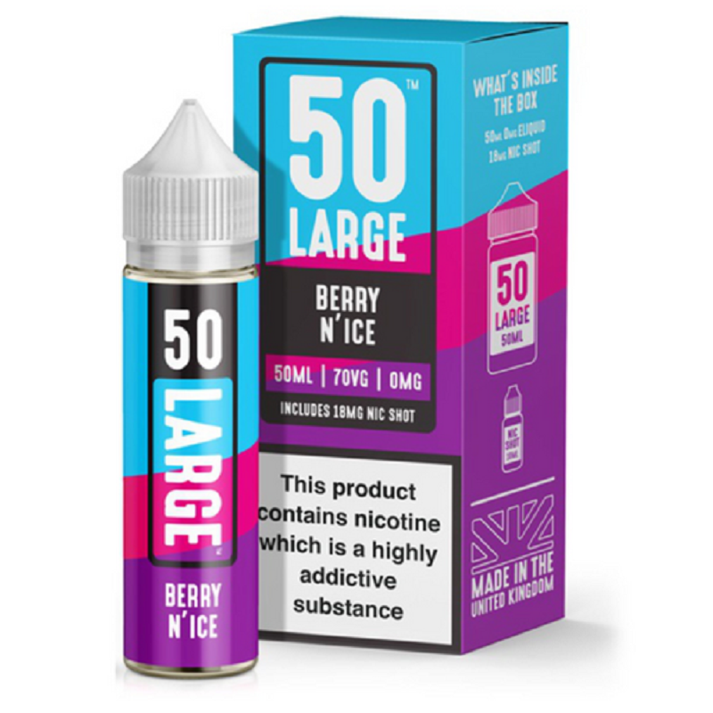 Large Juice Berry N'Ice Shortfill E-liquid