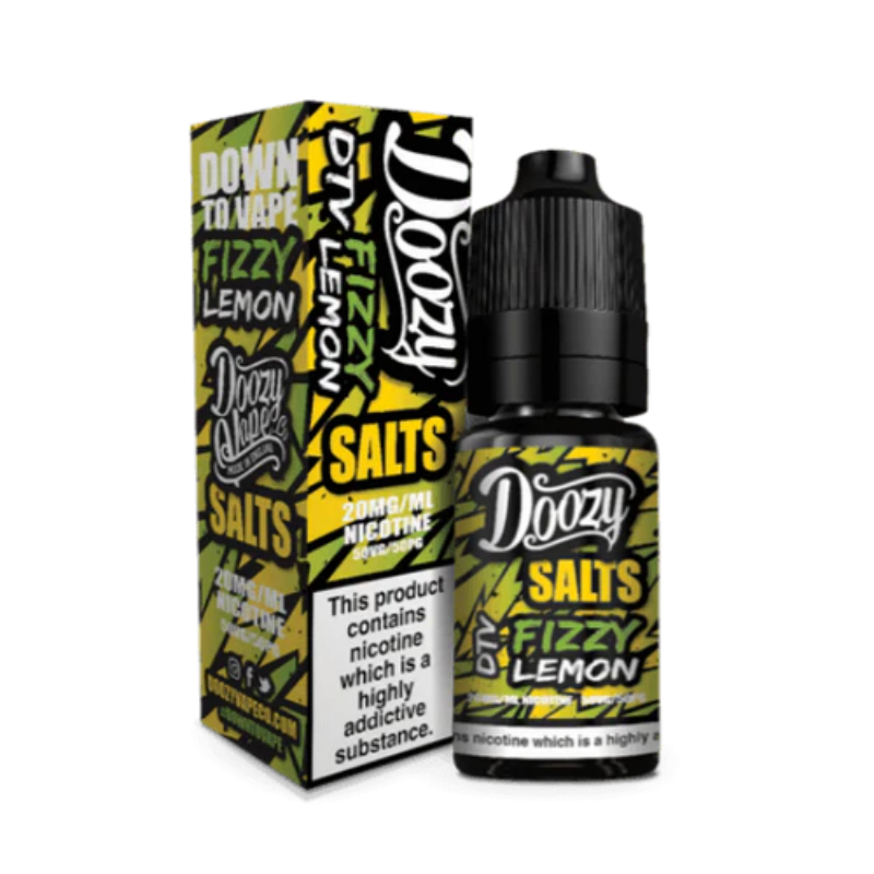 Doozy Vape Co Nicotine Salt Fizzy Lemon E-liquid 10ml