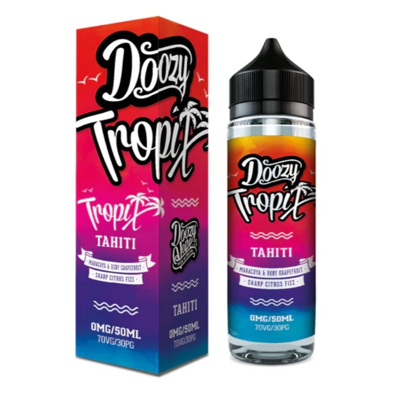 Doozy Vape Co Tropix Range Tahiti Shortfill E-liquid 50ml