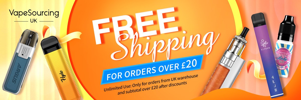 Free Shipping Over £20