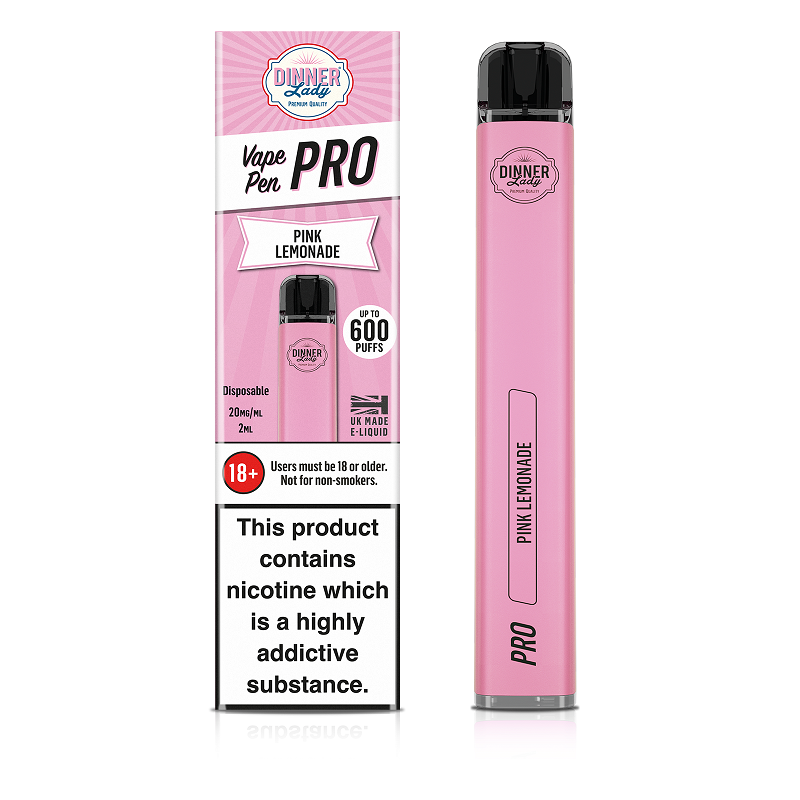 Dinner Lady Vape Pen Pro Disposable 600 puffs Buy in Bulk