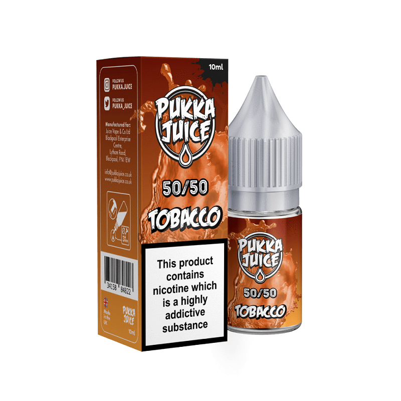 Pukka Juice Tobacco E-liquid
