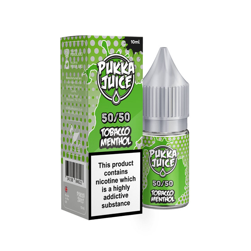 Pukka Juice Tobacco Menthol E-liquid