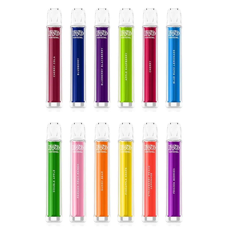 What Flavors Are Available In The Ivg Crystal Bar Disposable Vape Kit