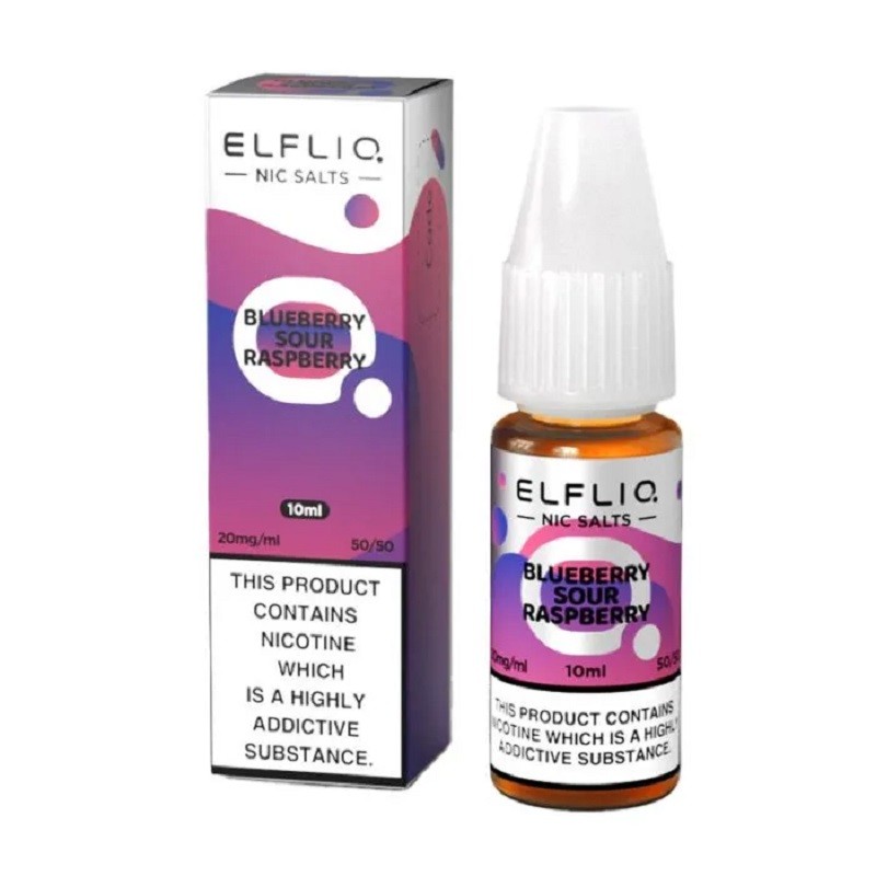 ElfLiq Nicotine Salt Blueberry Sour Raspberry E-liquid