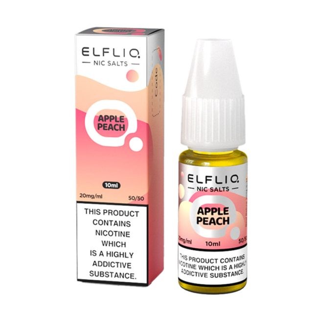 ElfLiq Nicotine Salt Apple Peach E-liquid