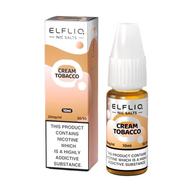 ElfLiq Nicotine Salt Cream Tobacco E-liquid