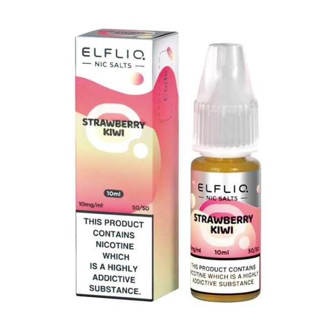 ElfLiq Nicotine Salt Strawberry Kiwi E-liquid
