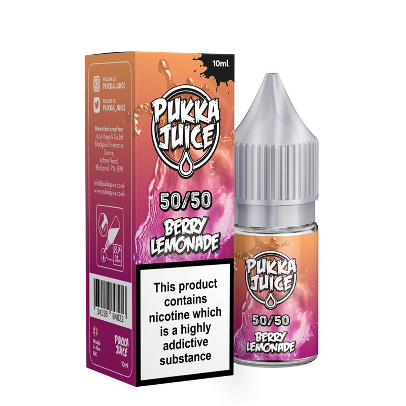 Pukka Juice Berry Lemonade E-liquid
