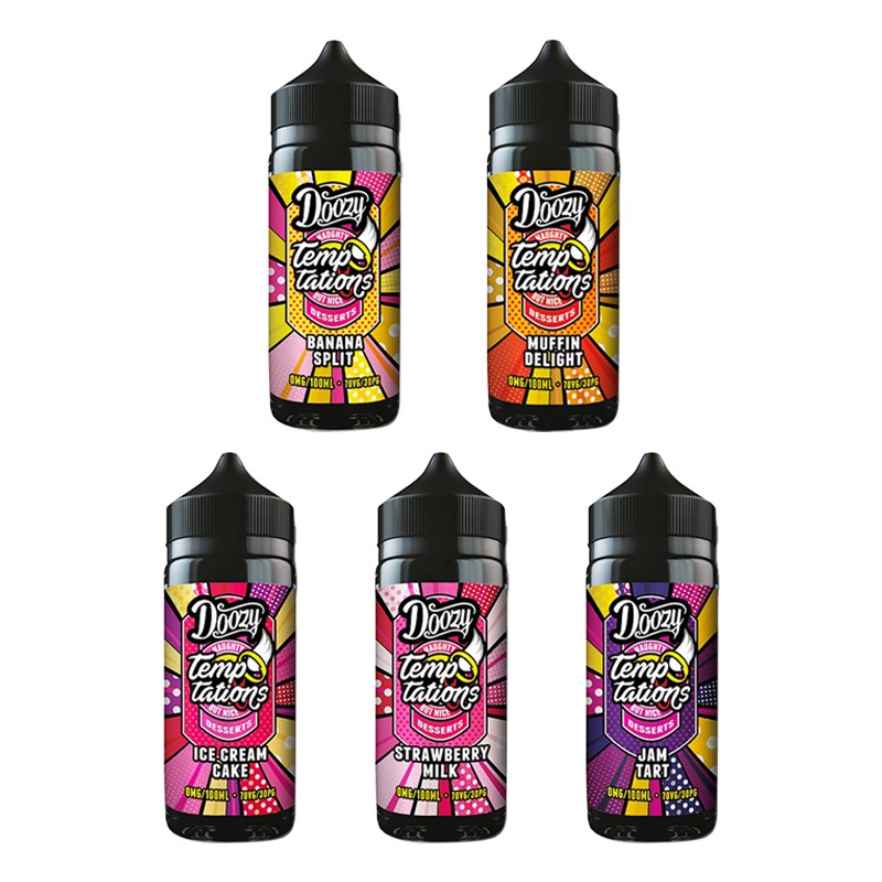 Doozy Vape Co Temptations Shortfill E-liquid