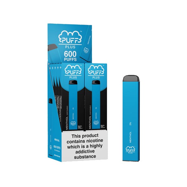 Puff Plus Disposable Vape 600 Puffs UK Store