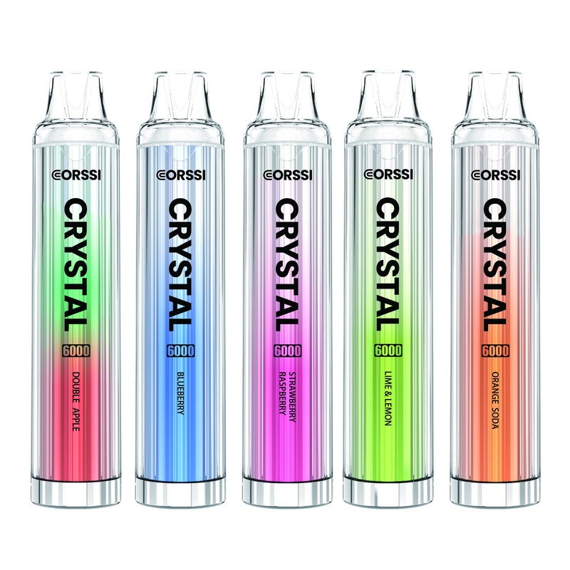 corssi crystal disposable vape 6000 puffs released