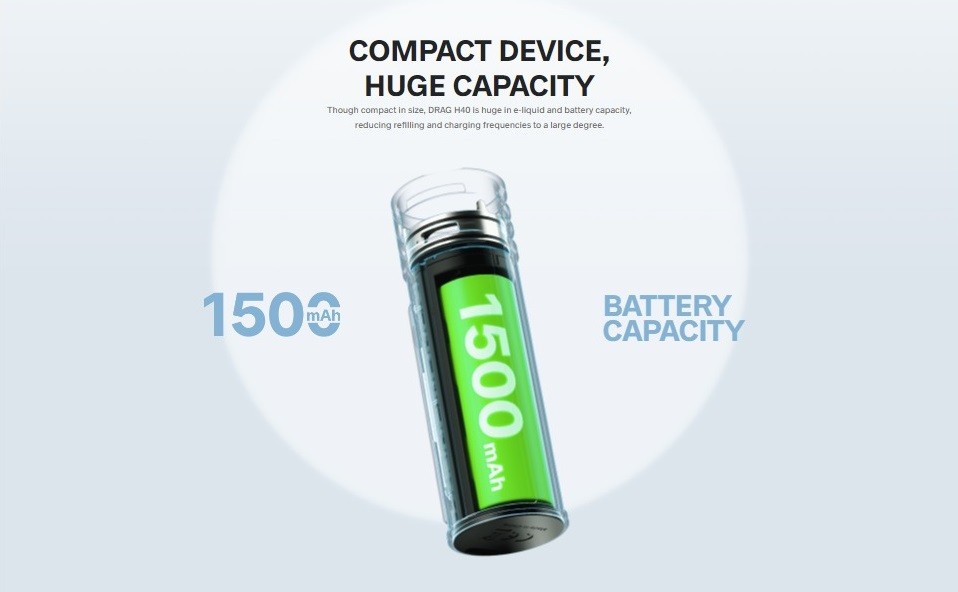VOOPOO Drag H40 Battery