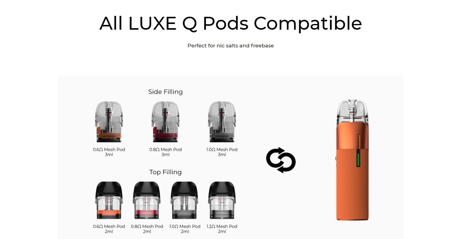 Vaporesso Luxe Q2 Pods