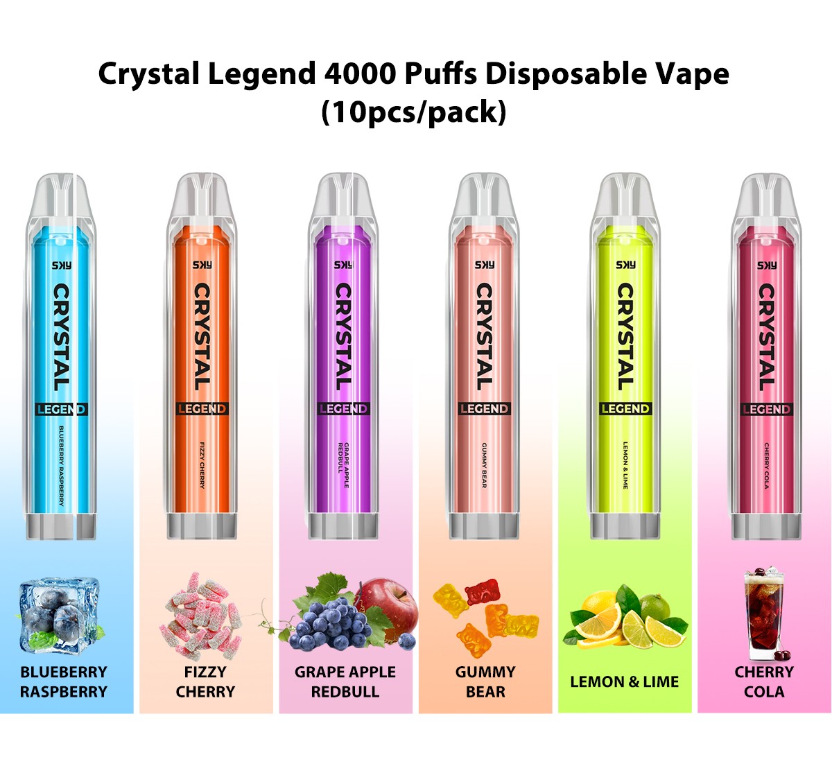 Crystal Legend 4000 Disposable