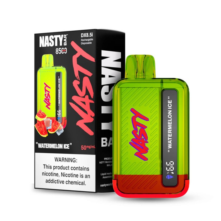 nasty bar 8500 dx8.5i vape hot