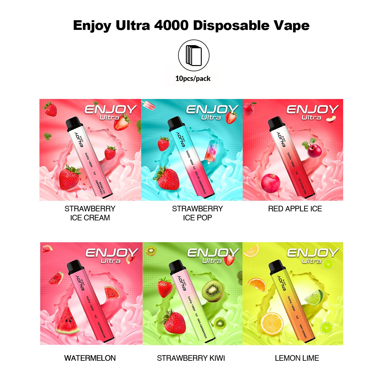 Enjoy Ultra 4000 Disposable