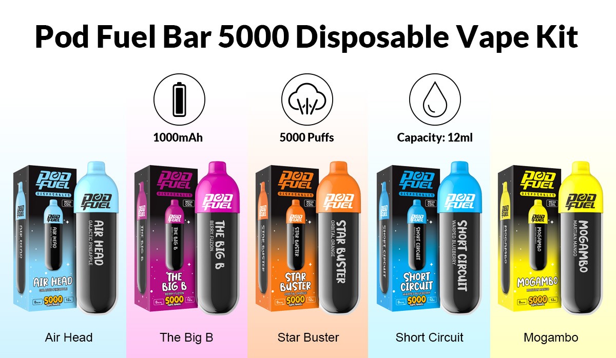 Pod Fuel Bar 5000 Disposable