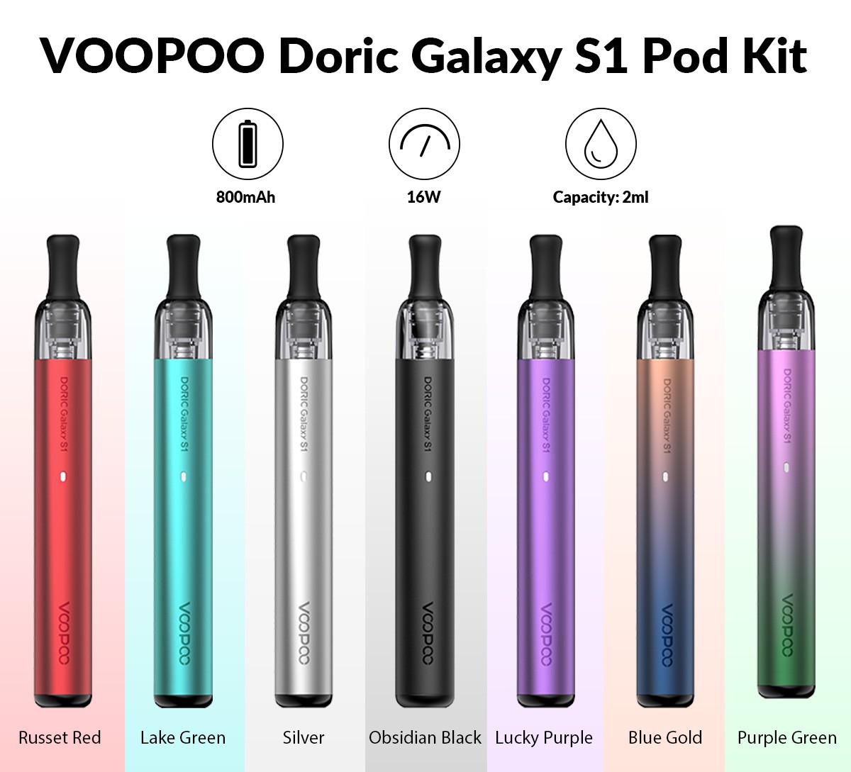 VOOPOO Doric Galaxy S1 Pod Kit