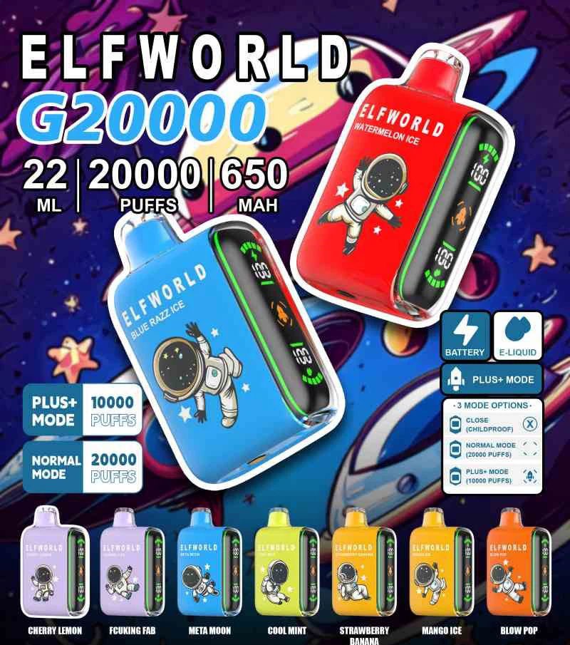 elfworld g20000 vape review