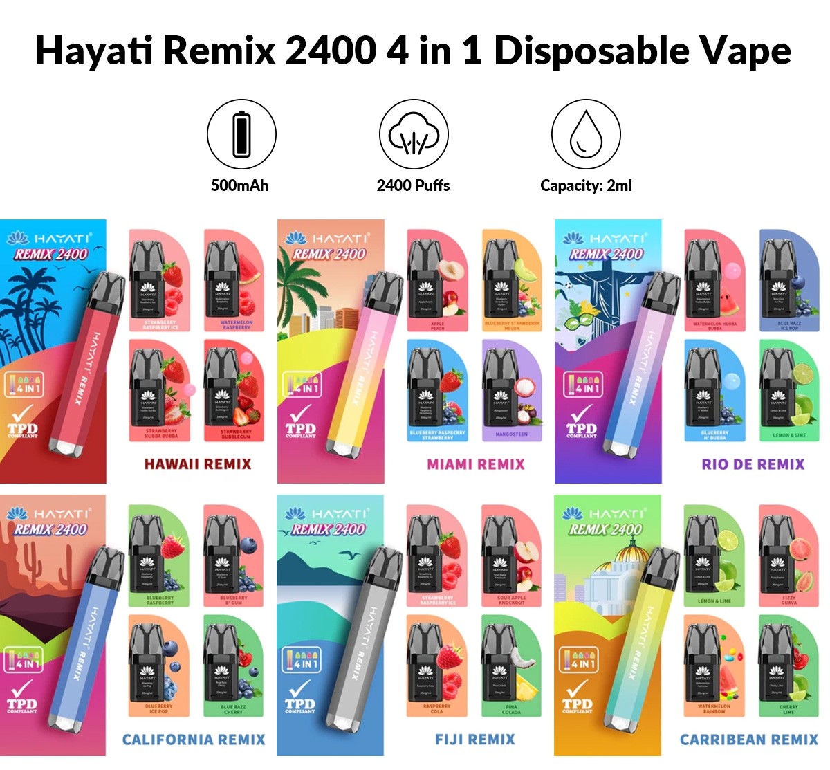 Hayati Remix 2400 4 in 1