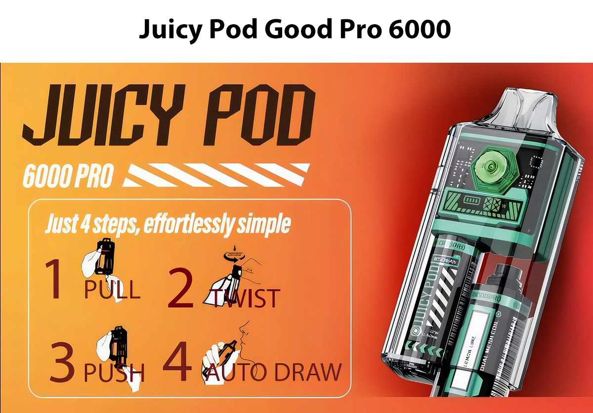 Juicy Pod Good Pro 6000 Disposable